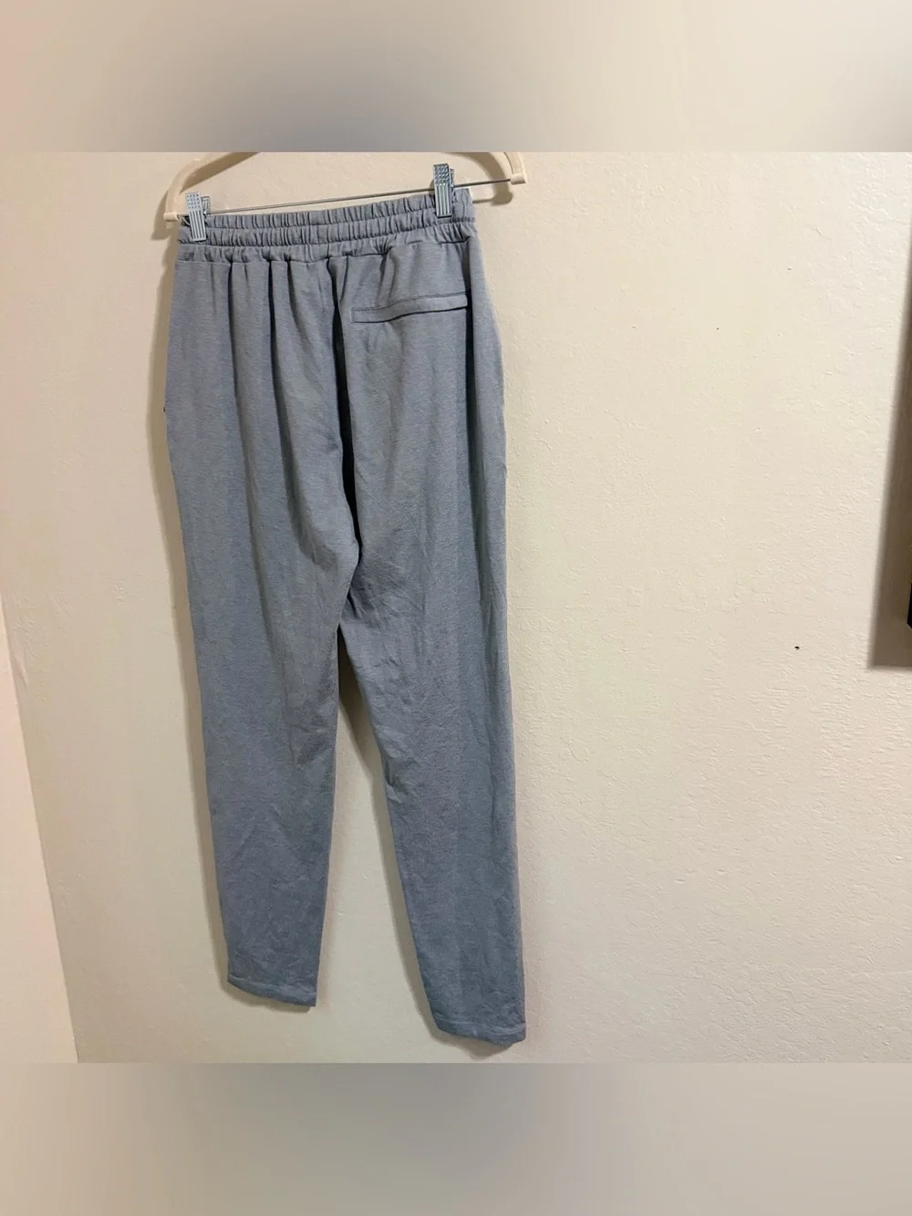 Vuori Men's Ponto Performance Pant Steel Blue Gray Knit Lounge Jogger Size M